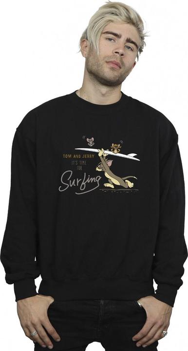 Image du produit Tom & Jerry - Sweat IT'S TIME FOR SURFING - Homme (S)