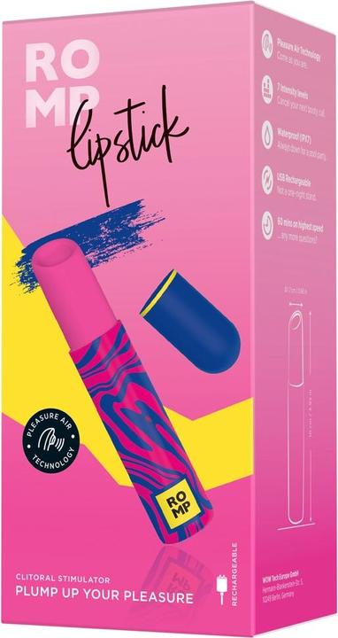 Image du produit Romp Vibrateur clitoridien Lipstick (1 pc)