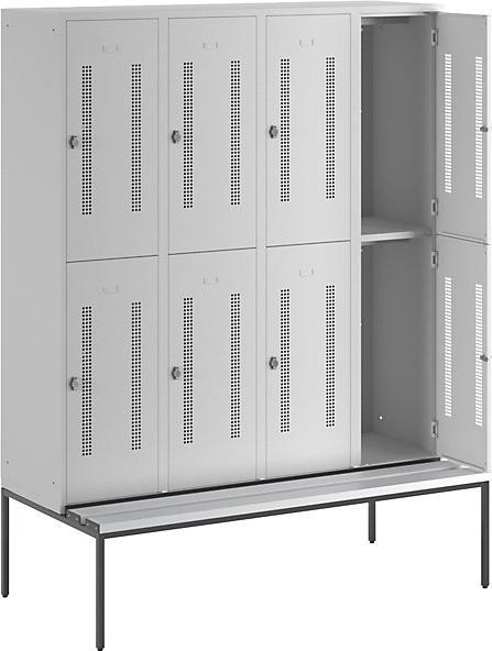 Actual product image Wolf Half height wardrobe with bench base (160 cm, 214 cm)