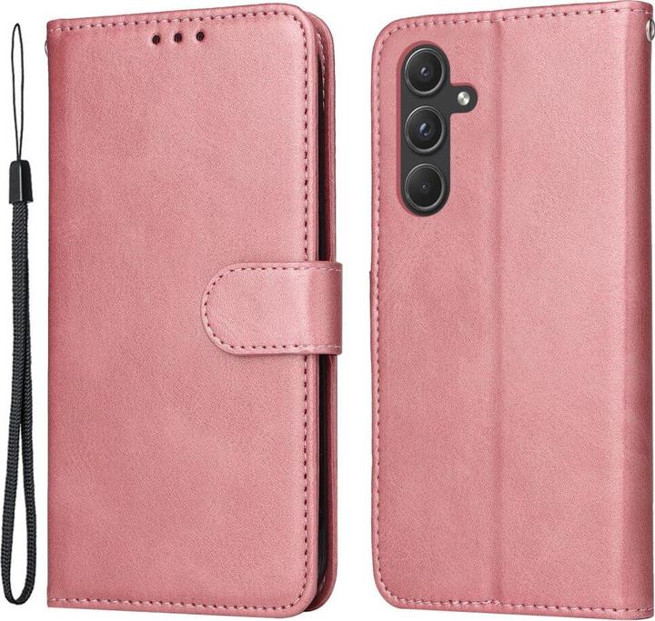 Produktbild Cover-Discount Galaxy A55 - Premium Handyhülle Etui rosa (Samsung Galaxy A55)