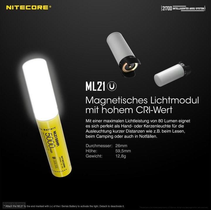 Produktbild Nitecore Intelligent Battery System NL2150HPi - Set 2