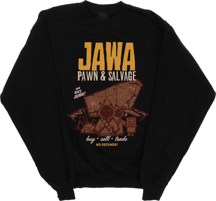 Immagine prodotto Star Wars Jawa Pawn And Salvage Felpa Ragazze (140, 146)