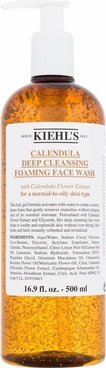 Actual product image Kiehl's Calendula Deep Cleansing Foaming Face Wash (Foam, 500 ml)