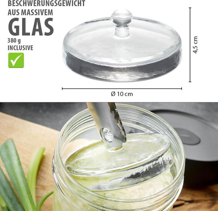 Produktbild GEFU Fermentierglas NATIVO (1 Stk., 0.50 l)