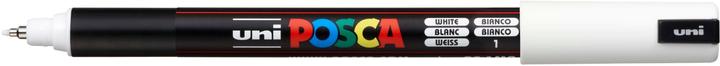 Posca Marker PC-1MR Fineliner (Weiss, 0.70 mm, 1 x)
