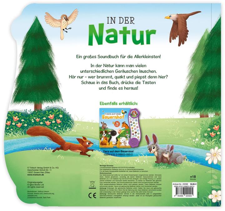 Immagine prodotto Soundbuch In der Natur (Tedesco)