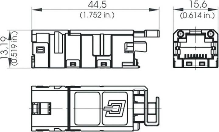 Immagine prodotto Metz Connect E-DAT 8(8) TIA-A