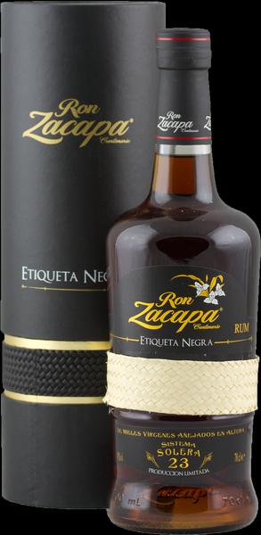 Ron Zacapa 23 ans d'âge Etiqueta Negra Solera (1 x 70 cl)
