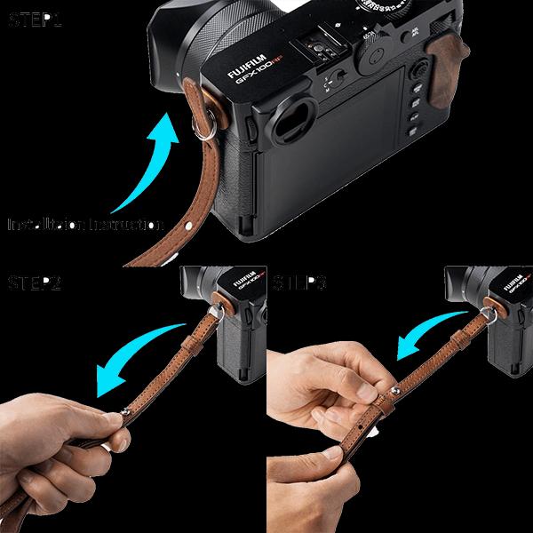 Actual product image SmallRig Ledertaschen-Kit für FUJIFILM GFX100RF Braun (Kamera Bereitschaftstasche)
