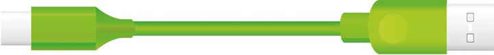 Produktbild Sinox iMedia USB C til USB A kabel. 2m. Grøn (2 m, USB 3.2 Gen 1)