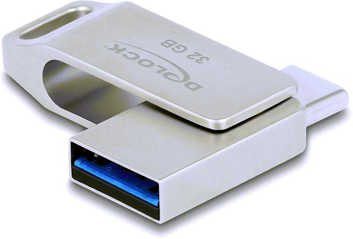 Actual product image Delock USB flash drive (32 GB, USB 3.0, USB-A, USB-C)