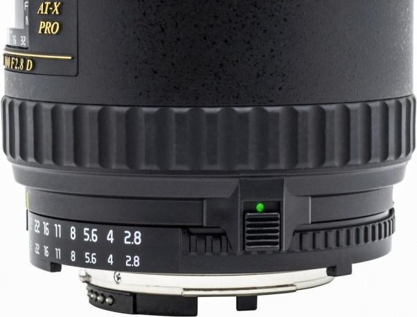 Actual product image Tokina AT-X M100 AF PRO D, 100mm, f/2.8 (Nikon F, full size)