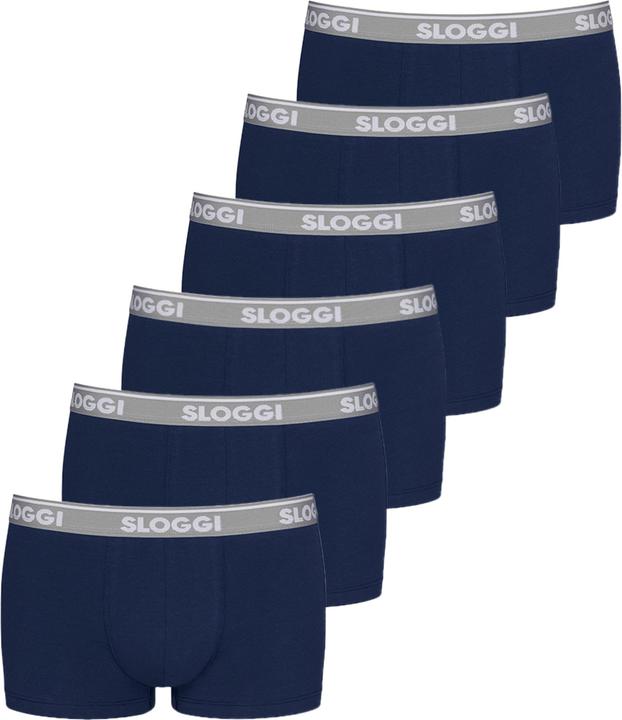 Produktbild Sloggi Boxershorts Casual Figurbetont (XL, 6er Pack)