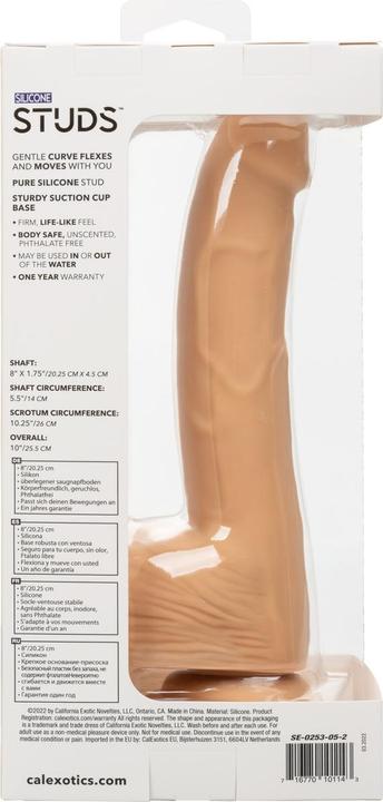 Actual product image CalExotics California Exotics Silicone Boots 20.32 cm Skin