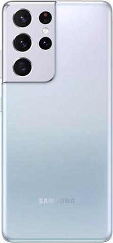 Produktbild Re!commerce Galaxy S21 Ultra 5G (dual sim) (256 GB, Phantom Silver, Weiss, 6.80", 108 Mpx, Dual SIM, B / Sehr gut)