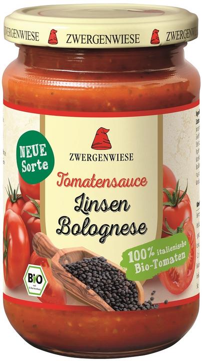 Immagine prodotto Zwergenwiese Salsa di pomodoro Lenticchie alla bolognese (barattolo)