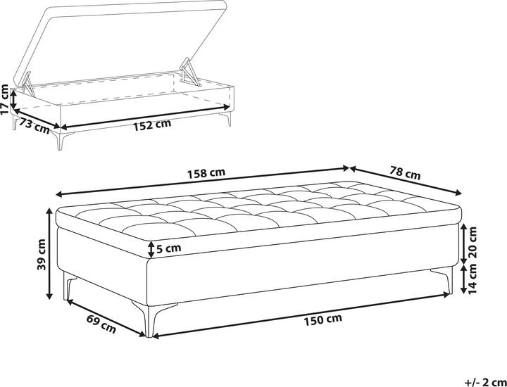 Actual product image Beliani Aberdeen