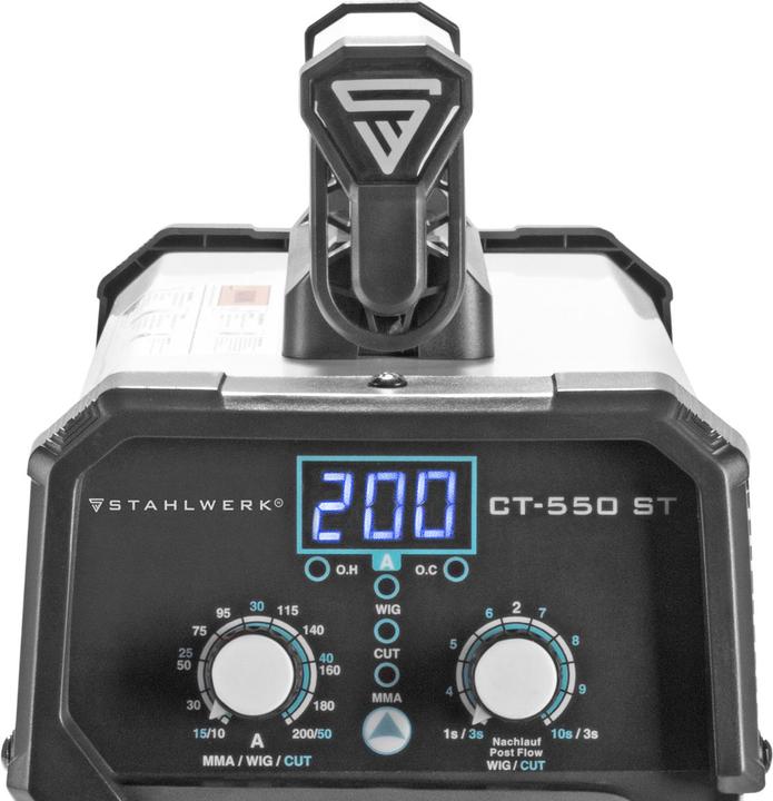 Actual product image Stahlwerk 3 in 1 CT 550 ST IGBT combination welding machine