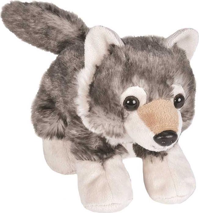 Image du produit Wild Republic Peluche Mini loup Hug'ems 17 cm (18 cm)