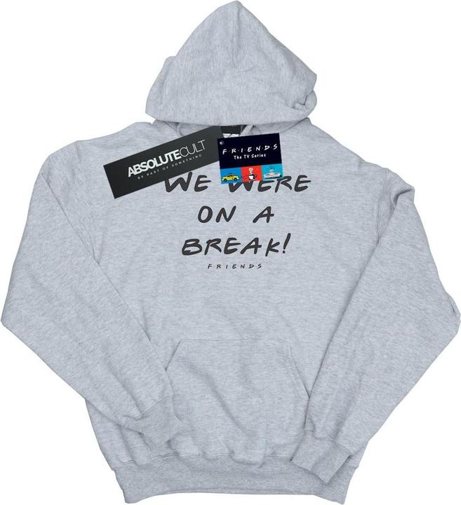 Friends We Were On A Break Text Kapuzenpullover (XXL)