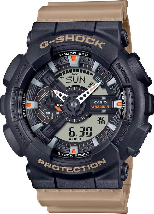 Casio GA-110TU-1A5ER (Digitaluhr, Analoguhr, 51 mm)