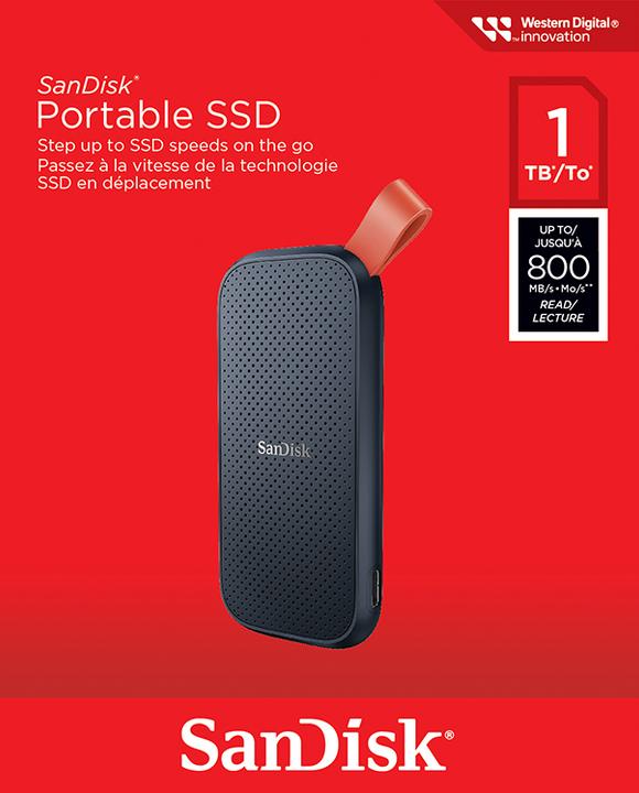 Actual product image SanDisk Portable SSD V2 (1000 GB)