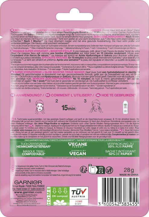 Produktbild Garnier Tissue Mask