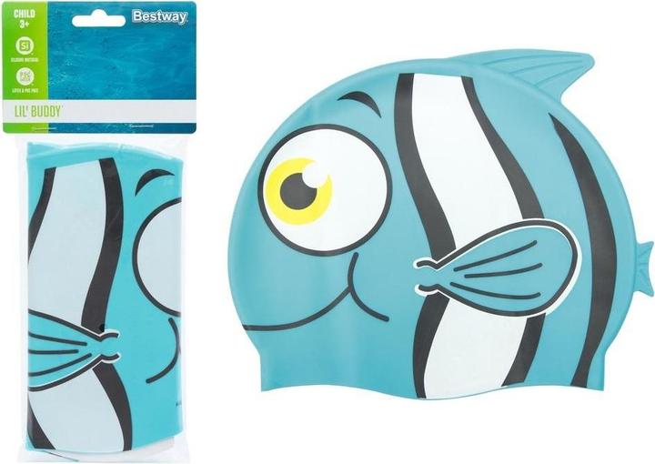 Immagine prodotto Bestway Blaue Fisch-Badekappe