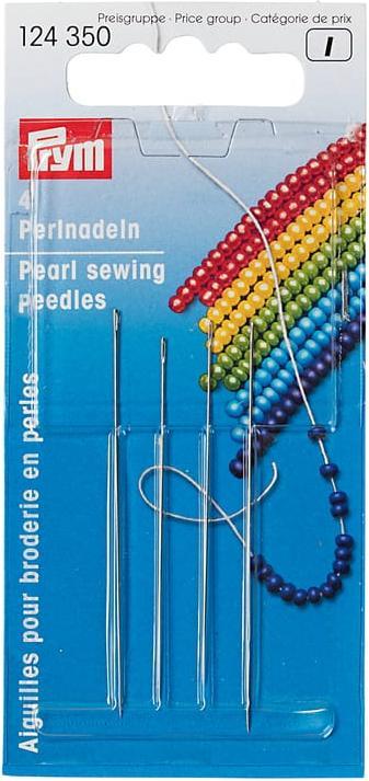 Produktbild Prym Perlnadeln Stahl, silber Nr. 10, 0.45 x 55 mm, Brief 25 Stk.