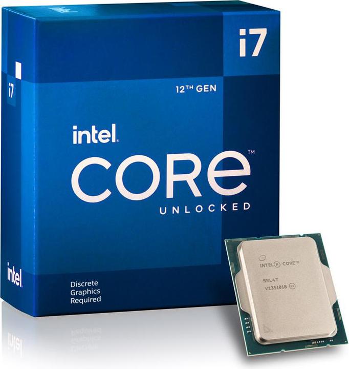 Produktbild Intel Core i7 12700KF (LGA 1700, 3.60 GHz, 12 -Core)