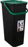 Immagine prodotto Tontarelli pattumiera con manico moda 38l verde/nero (38 l)