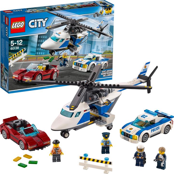 Produktbild LEGO Rasante Verfolgungsjagd (60138, LEGO City)