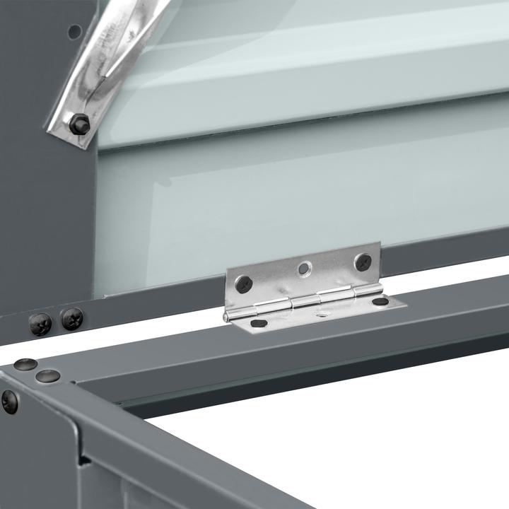 Produktbild Axi Owen Mülltonnenbox aus Metall in Anthrazit 1x 240 L
