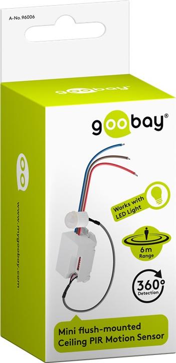 Actual product image Goobay Installation PIR motion detector 960 (6 m)