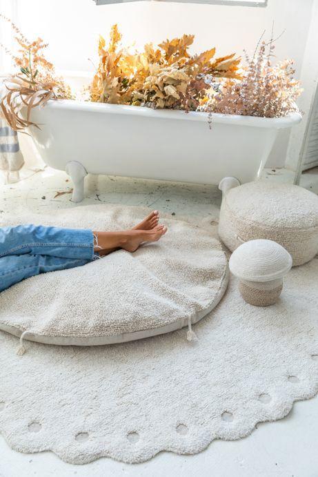 Actual product image Lorena Canals Carpet Pine Cone Ivory (130 x 180 cm)