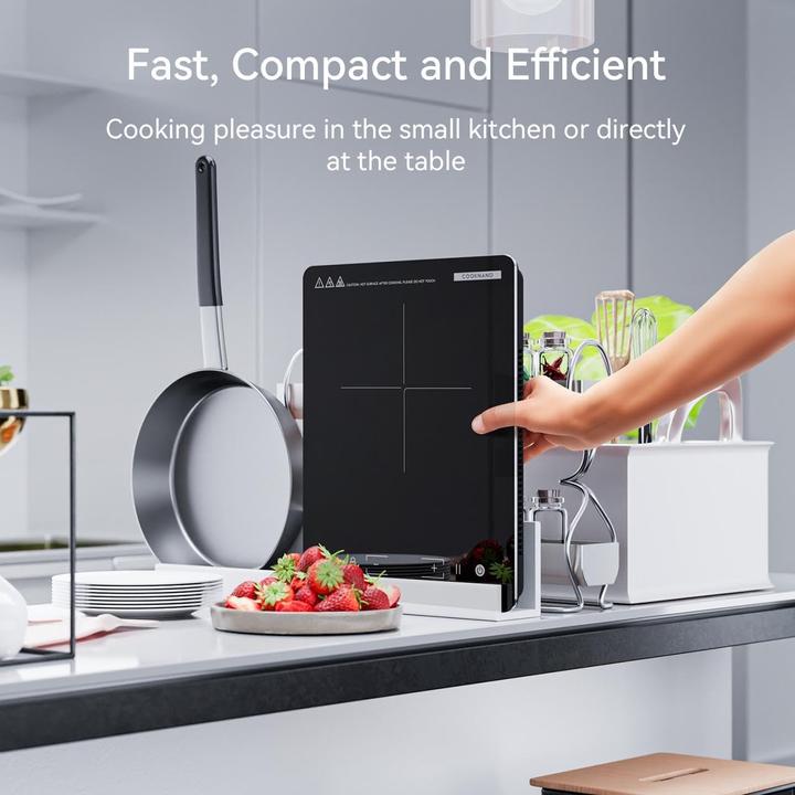 Actual product image Cooknano Induktionskochfeld mit Touch-Display