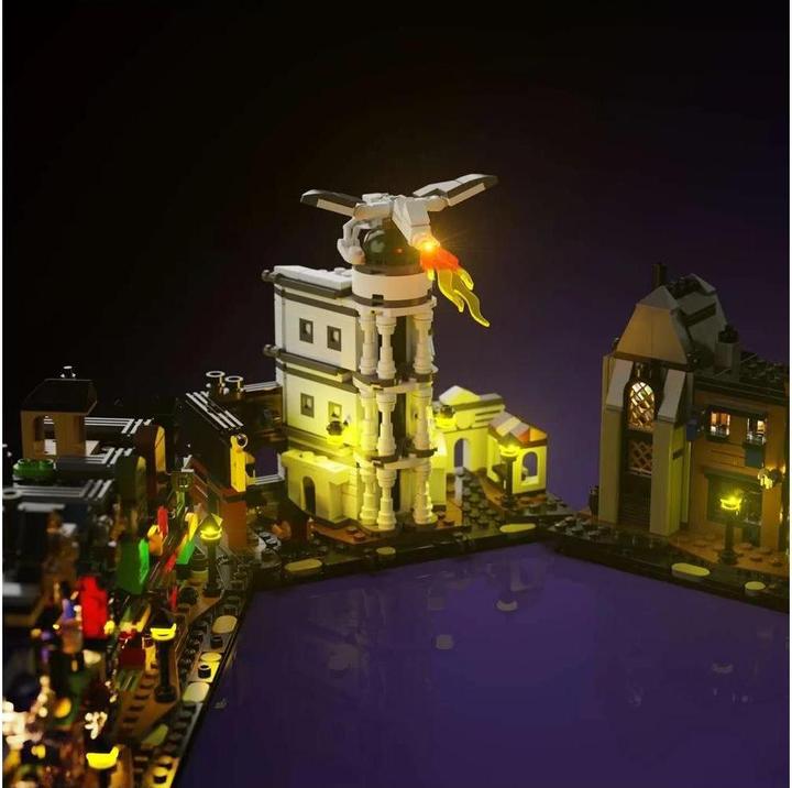 Produktbild Light my bricks LMB 2.0 LED Licht Set für LEGO® 76444 Harry Potter - Die Zauberläden der Winkelgasse