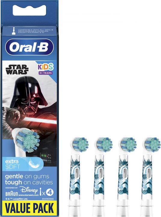Produktbild Braun Aufsteckbürsten Kids StarWars 4er EB10-4S (4 x)