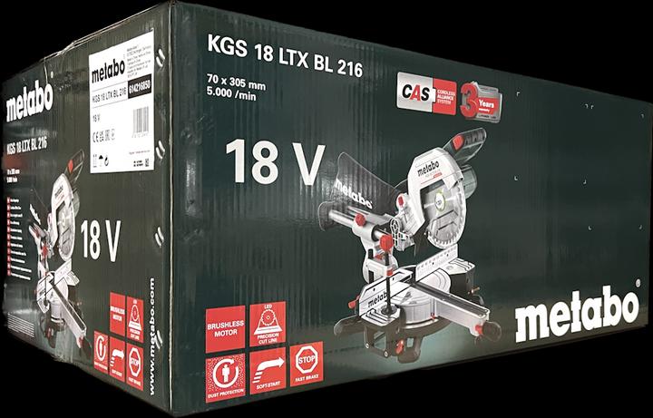 Produktbild Metabo KGS 18 LTX BL 216
