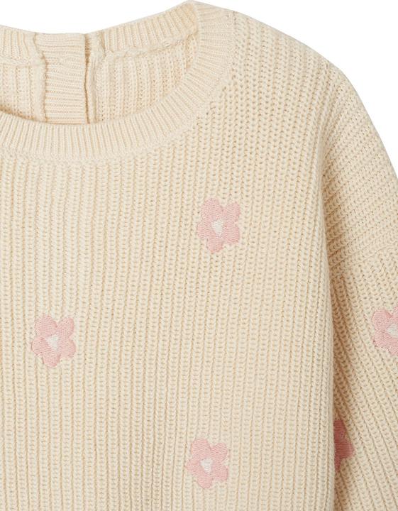 Actual product image Vertbaudet Bestickter Baby Pullover (74)