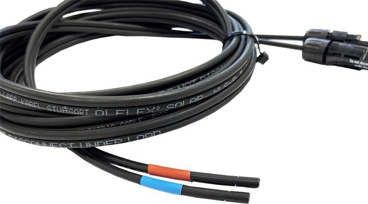 Image du produit Offgridtec Câble de connexion professionnel de 5m 4mm² entre le module solaire et le régulateur de charge (Fiche solaire)
