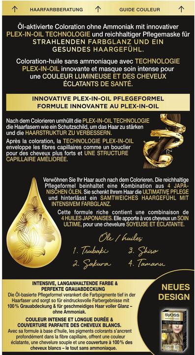 Image du produit Syoss Oleo Intense 7-58 Blond Beige Frais (Blonde)