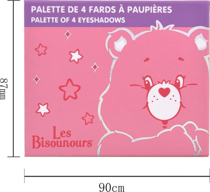 Produktbild Take Care Les Bisounours Lidschattenpalette 4 Farben