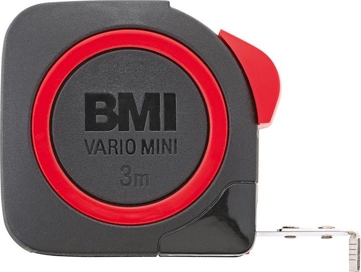Produktbild BMI Taschenrollbandmass VARIO Mini Länge 3 m Breite 10 mm mm/cm EG II ABS Automatic (mm)