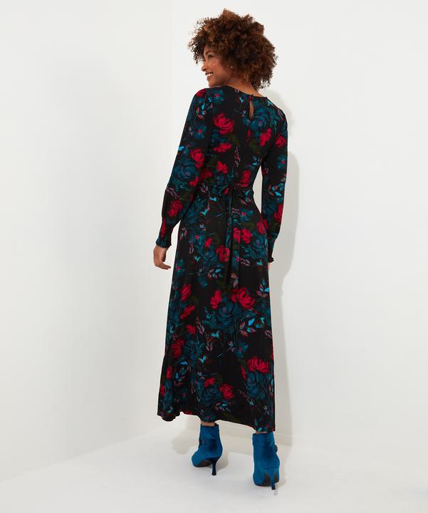 Image du produit Joe Browns PETITE Robe florale tie-waist à manches bouffantes Maxi (44)