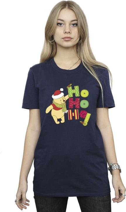 Produktbild Disney Winnie The Pooh Ho Ho Ho Scarf TShirt (S)