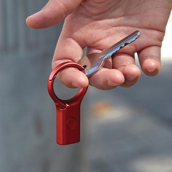 Image du produit Lexon Nomaday Brelok z latarką ciemnoczerwony/dark red LL136DR