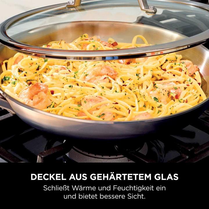 Actual product image Ninja NIA pot set 5t.EverCl.ES w.GD (24 cm, Pan set + pot set, Stainless steel)