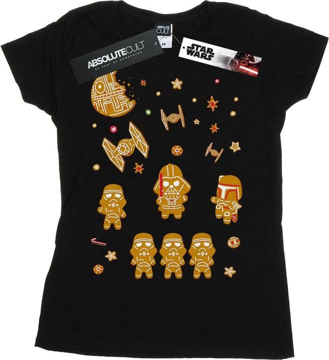 Immagine prodotto Star Wars Gingerbread Empire Maglietta Donna (XXL)