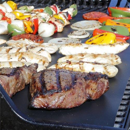 Image du produit Hermex Tapis de barbecue magique antiadhésif téflon BBQ réfractaire